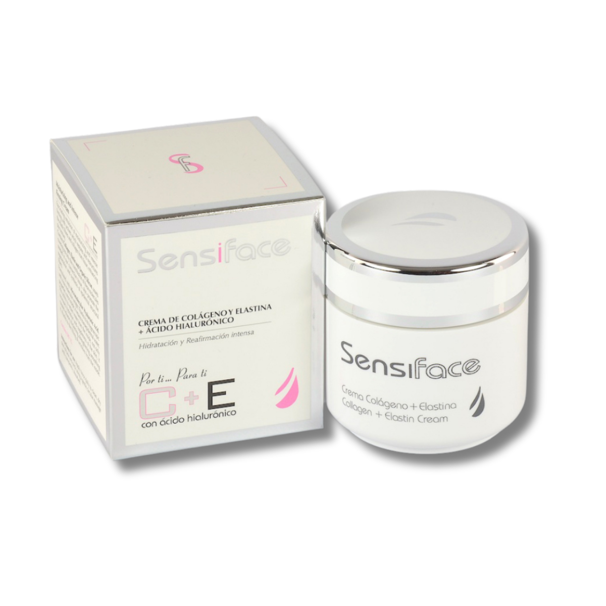 Crema colágeno y elastina con ácido hialurónico de 50 ml